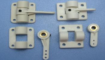 Front wheel steering arm and mounts